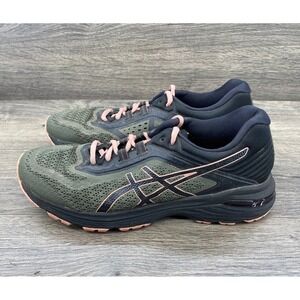Asics GT 2000 T8A7N Trail Running Sneakers Shoes Women's Size 10 Green Black